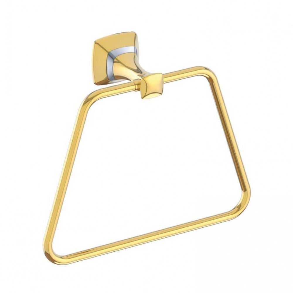 EIFFEL Altın Yuvarlak Havluluk