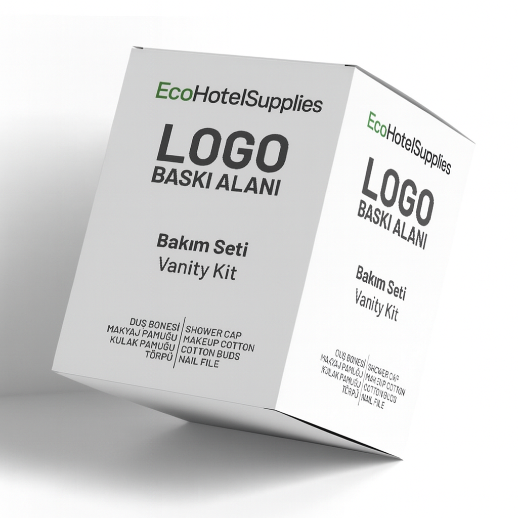 Logo Baskılı Kutulu Dörtlü Bakım Seti