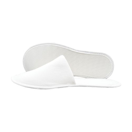 Kadife Taban Çift Kat Otel Tipi Havlu Terlik