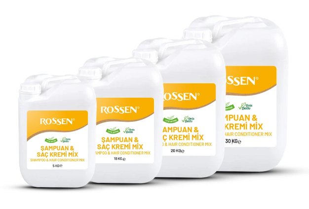 Rossen Premium Şampuan + Saç Kremi Mix Bidon 30 Kg